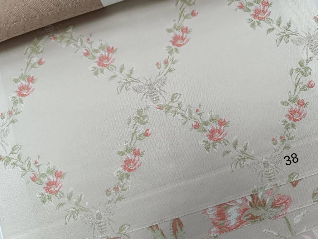 English Garden 03, 10, 17, 24, 31, 38 ткань 5 Авеню, Цветы-Растения Решетка от магазина Ткани Мира ✅