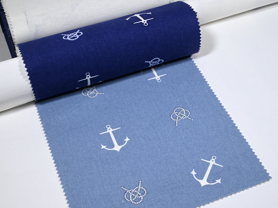 Ancora ткань Galleria Arben, Морской от магазина Ткани Мира ✅