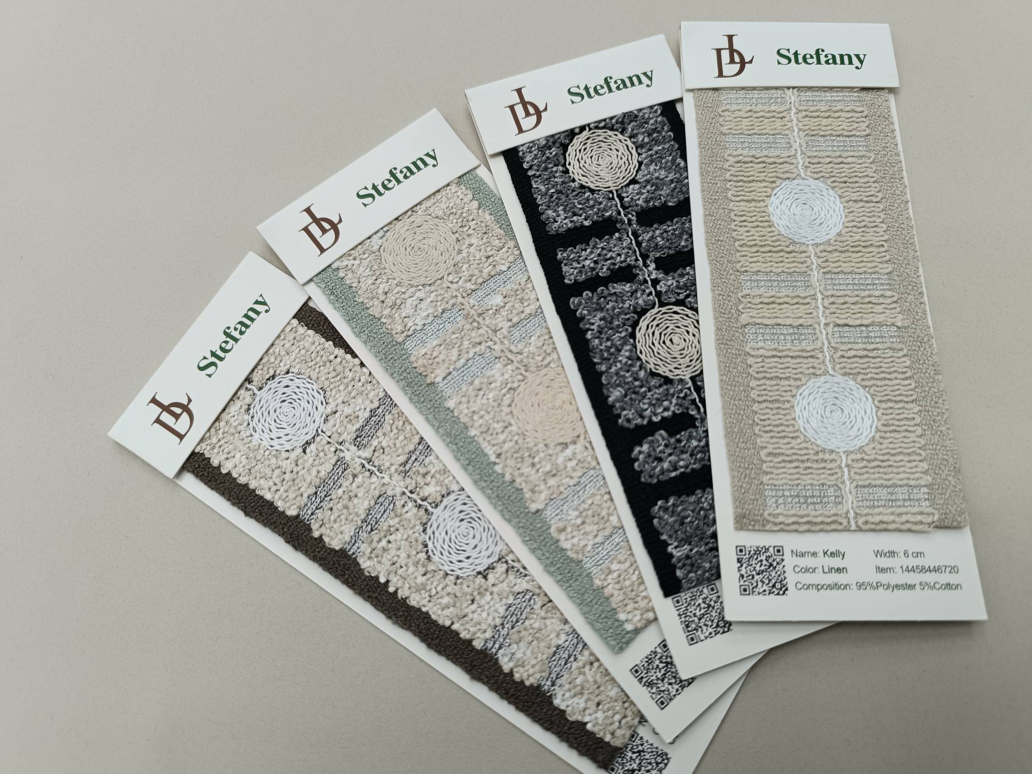 Kelly бордюр для штор Daylight, Геометрия от магазина Ткани Мира ✅