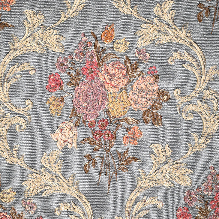 картинка Букет малый бирюза ткань Текс Стиль 