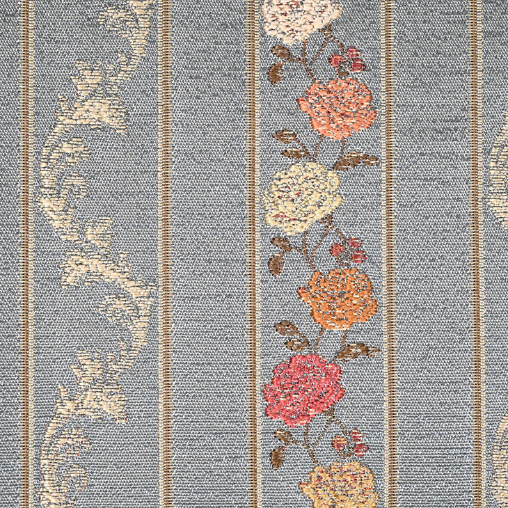 картинка Букет полоса малая бирюза ткань Текс Стиль 