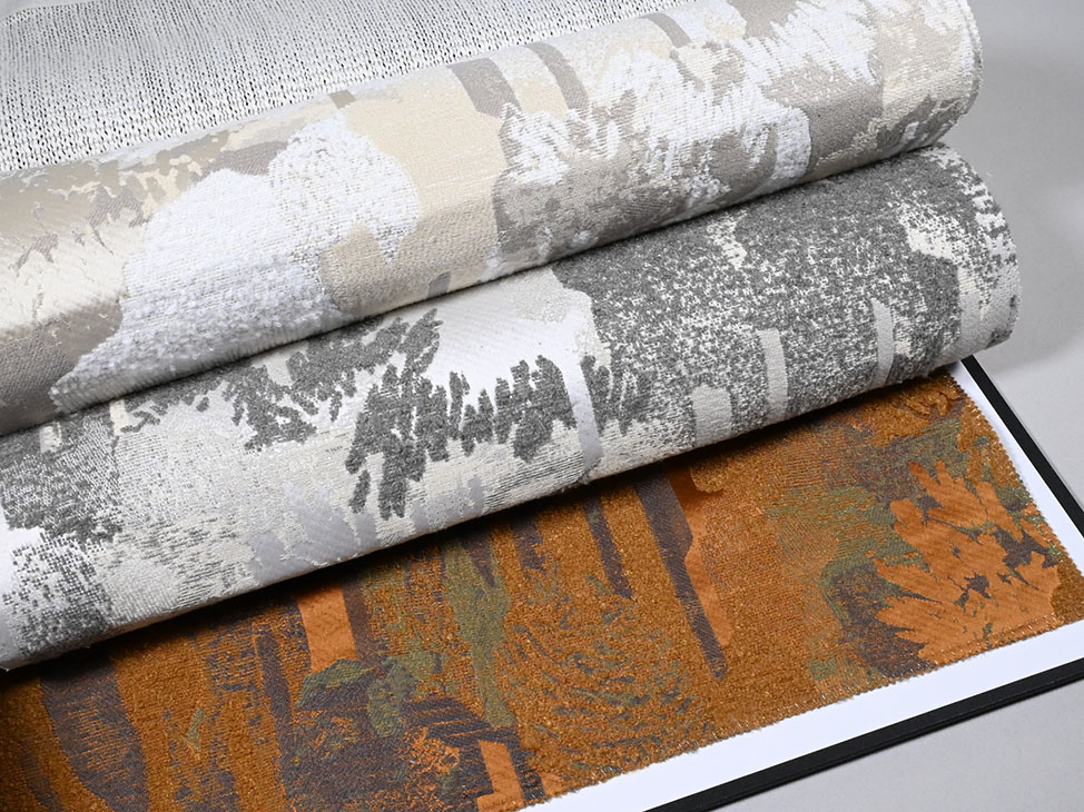 Sherwood ткань Symphony, Абстракция Цветы-Растения от магазина Ткани Мира ✅