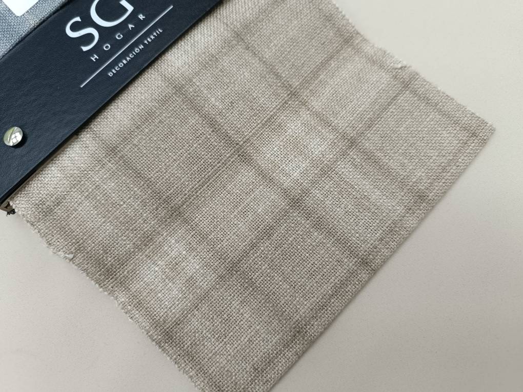 Escoces Beige ткань SG Hogar, Клетка от магазина Ткани Мира ✅