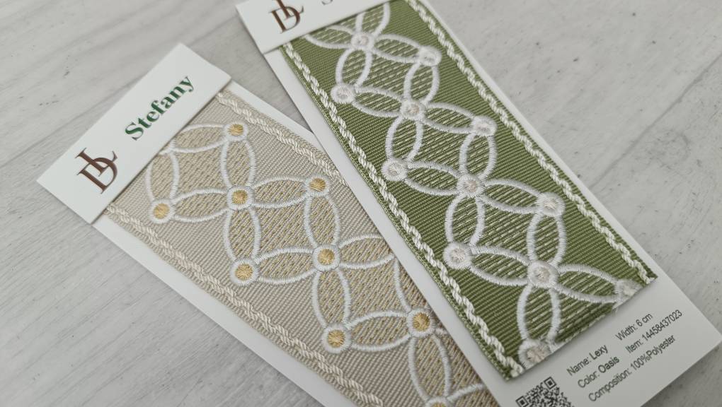 Lexy бордюр для штор Daylight, Геометрия от магазина Ткани Мира ✅