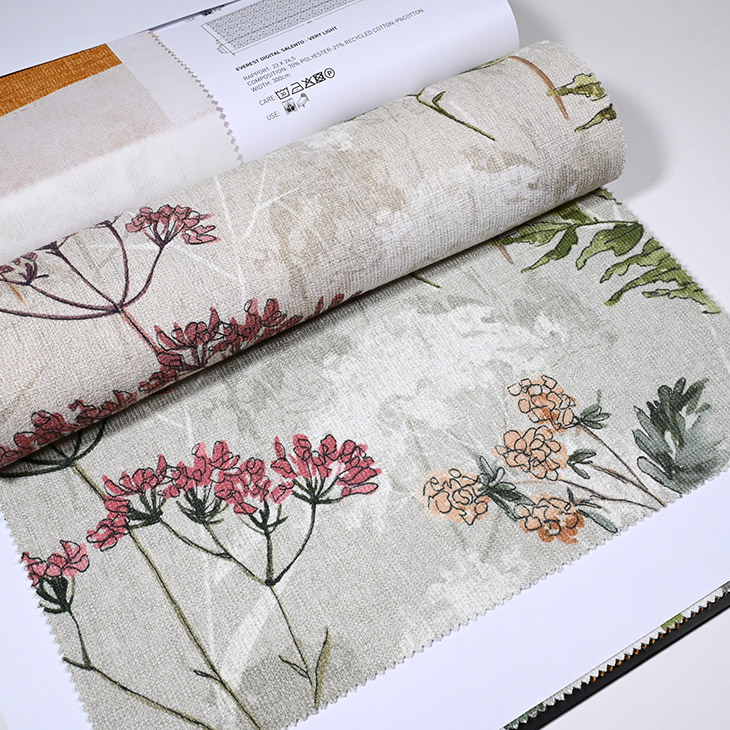 Everest Digital Senigallia ткань Esperanza, Цветы-Растения от магазина Ткани Мира ✅