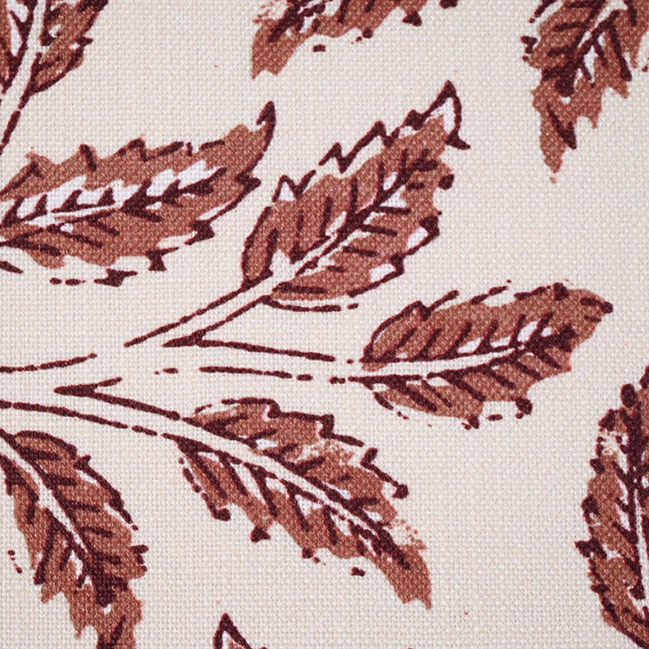 картинка Dabu Leaf Madder ткань Galleria Arben 