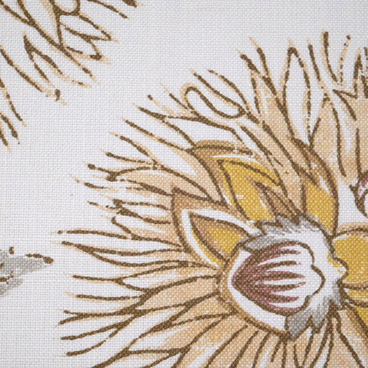 картинка Dahlia Trail Turmeric ткань Galleria Arben 