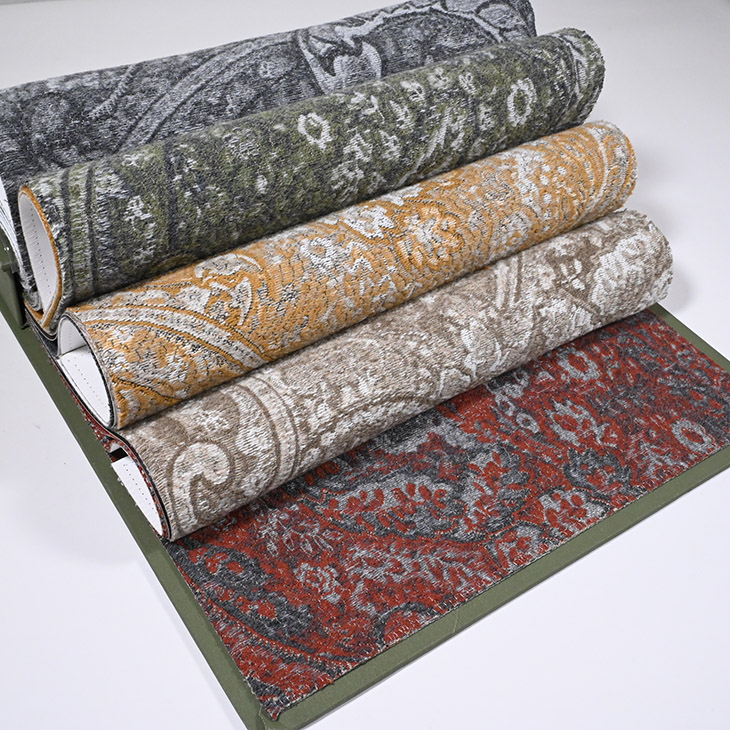 2519 ткань ALDOtessuti, Цветы-Растения Вензель-Завитки от магазина Ткани Мира ✅