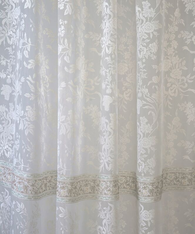 Roma 2910/3312 Organza Devore Microquartz ткань Windeco, Цветы-Растения от магазина Ткани Мира ✅