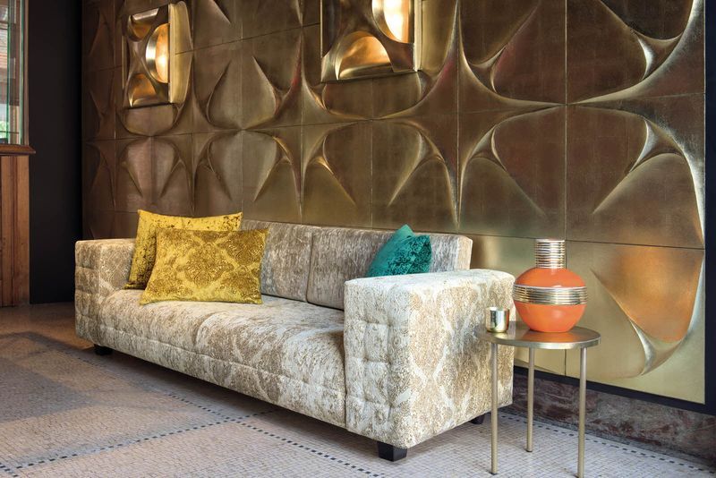 Orville ткань Daylight, Дамаск Цветы-Растения от магазина Ткани Мира ✅