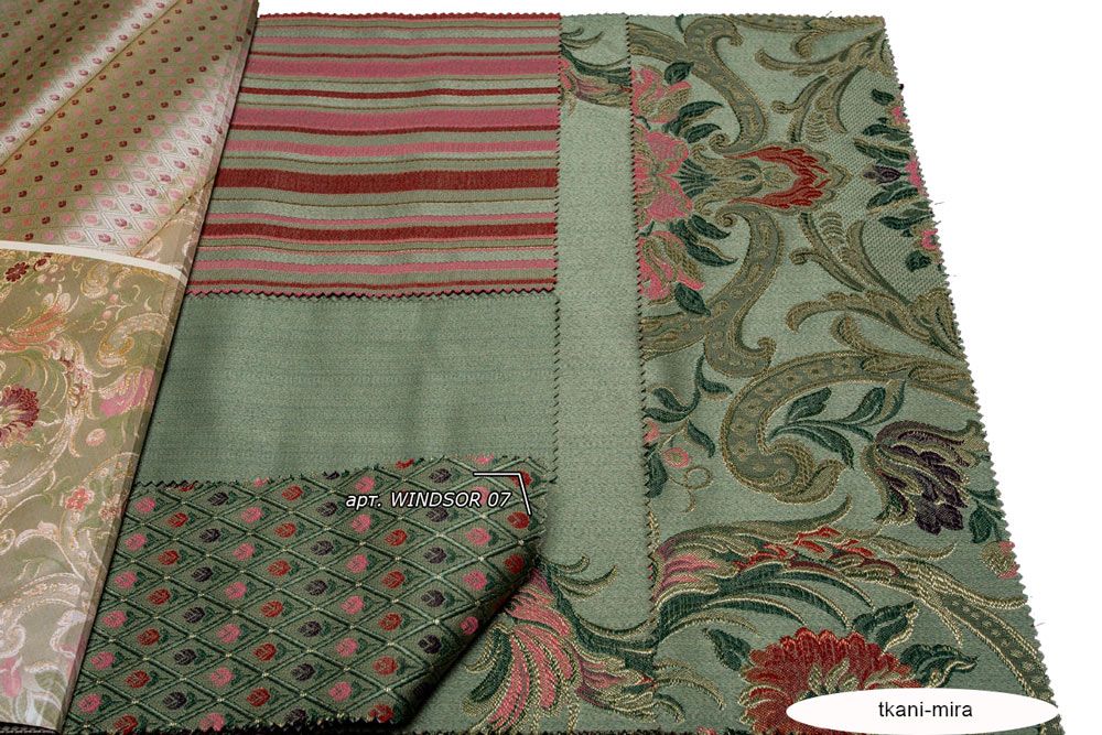 Windsor 2, 7, 12, 17, 22, 27, 32, 37, 42, 47 ткань 5 авеню, Цветы-Растения от магазина Ткани Мира ✅