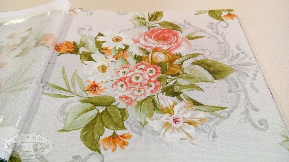 My Flower 02-04-06-08-10 ткань 5 Avenue, Цветы-Растения от магазина Ткани Мира ✅
