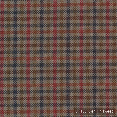 Glen Tilt GT100 ткань The Isle Mill, Клетка от магазина Ткани Мира ✅