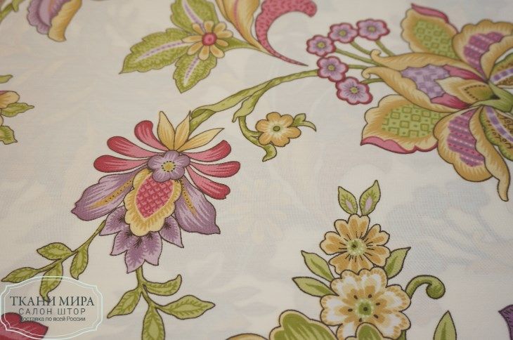 Ткань Corfu 18,20,22,24, Цветы-Растения от магазина Ткани Мира ✅