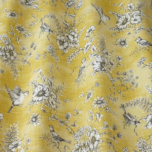 Fantasy Time Finch Toile ткань Daylight | Ткании Мира