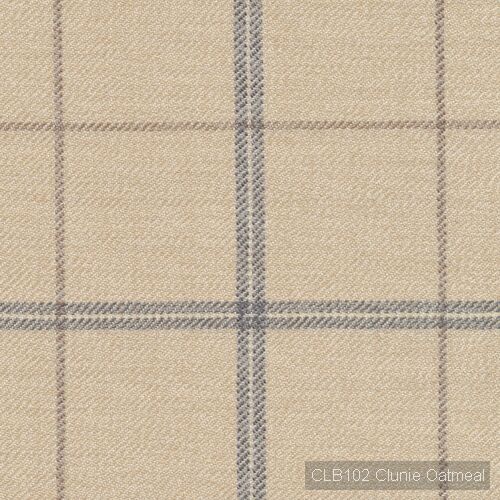Clunie Burn CLB102 ткань The Isle Mill, Клетка от магазина Ткани Мира ✅
