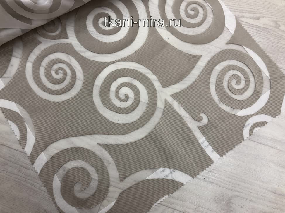 Coloratura ткань Arben материал Деворе,Волны-Зигзаги Coloratura ткань Arben, Волны-Зигзаги от магазина Ткани Мира ✅