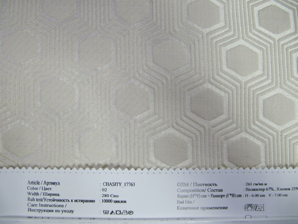 Chasity 17763 ткань O'Interior Studio материал Жаккард,Геометрия Chasity 17763 ткань O'Interior Studio, Геометрия от магазина Ткани Мира ✅