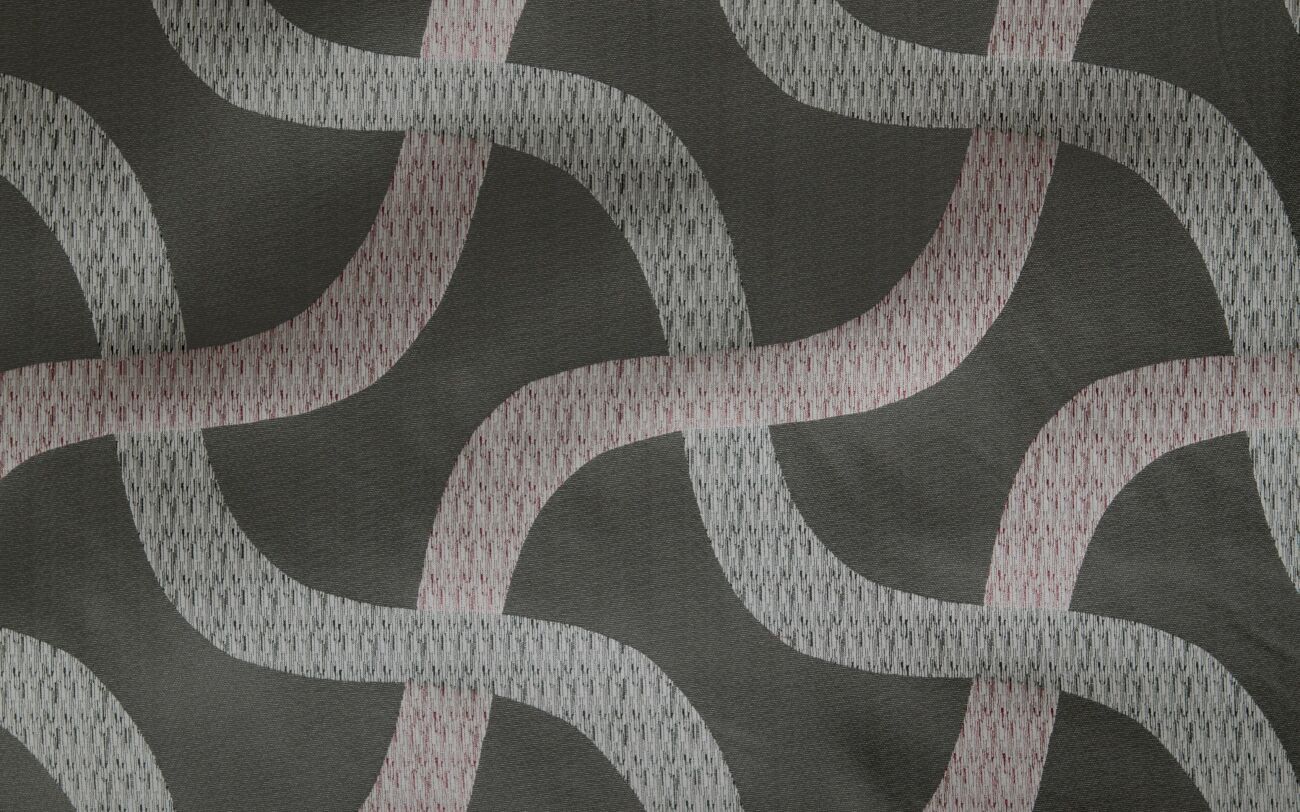 Jazz 06-12-18-24-30-36-42-48 ткань 5 авеню, Волны-Зигзаги от магазина Ткани Мира ✅