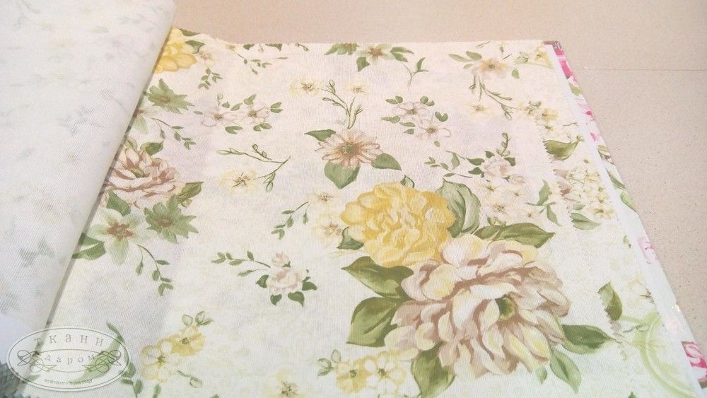 Verano 27-31-35-39 ткань 5 Avenue материал Рогожка,Цветы-Растения Verano 27-31-35-39 ткань 5 Avenue, Цветы-Растения от магазина Ткани Мира ✅