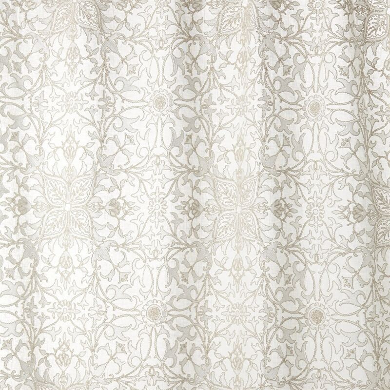 Pure Fabrics Pure Net Ceiling Embroidery ткань Morris&Co, Цветы-Растения от магазина Ткани Мира ✅