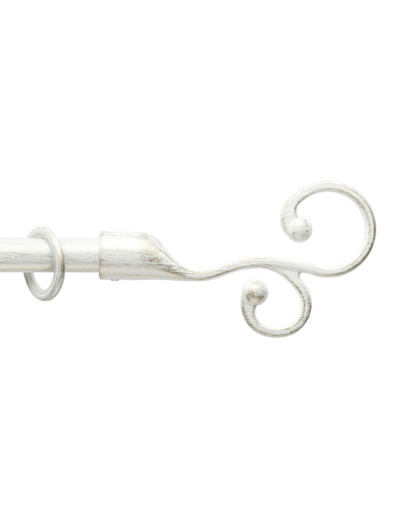 картинка Карниз Артик «Флора» Бело-золотой магазин Ткани мира являющийся официальным дистрибьютором в России  картинка Карниз Артик «Флора» Бело-золотой от магазина Ткани мира