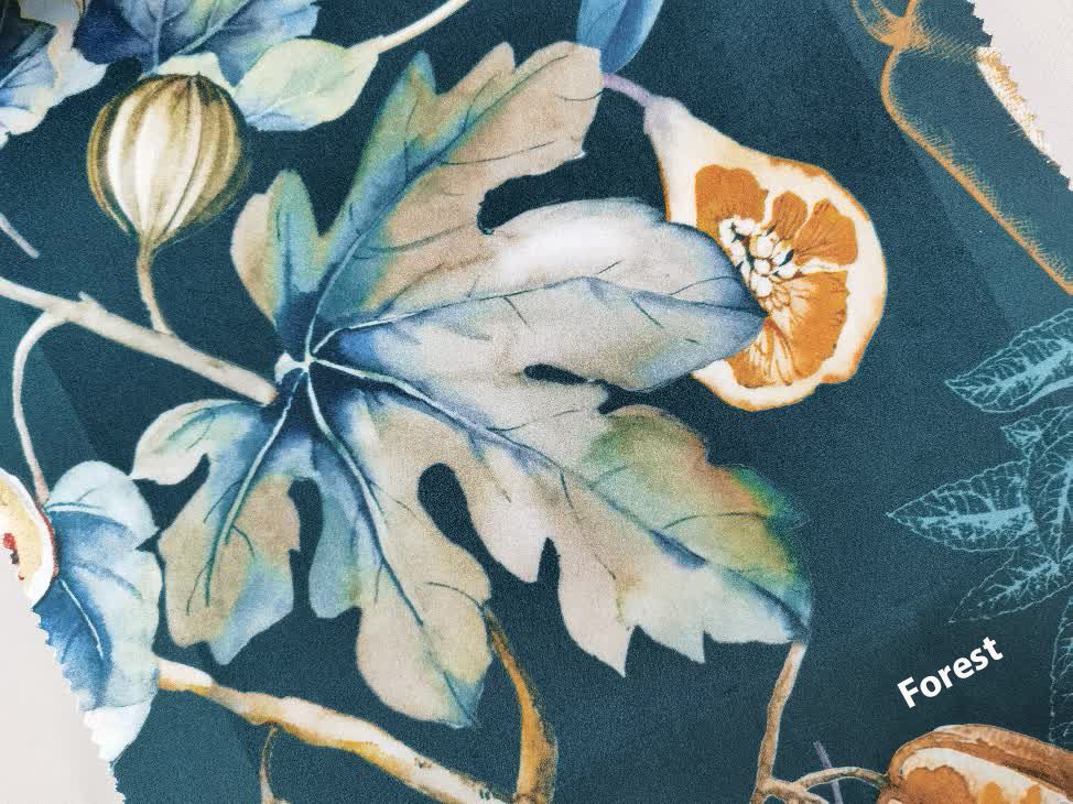 Borneo ткань Ashley Wilde designs, Цветы-Растения от магазина Ткани Мира ✅