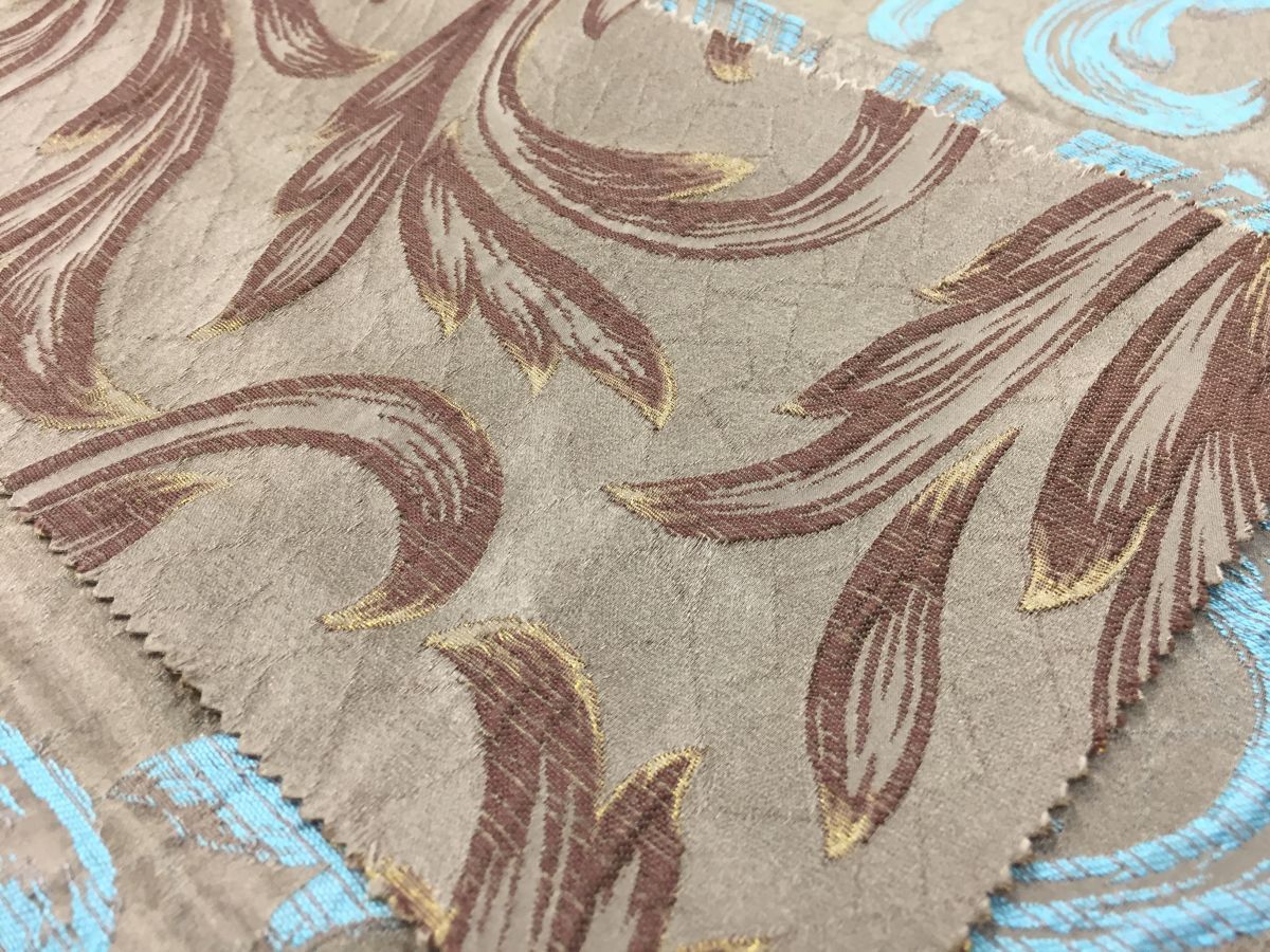 60060 ткань Perdevin, Вензель-Завитки от магазина Ткани Мира ✅