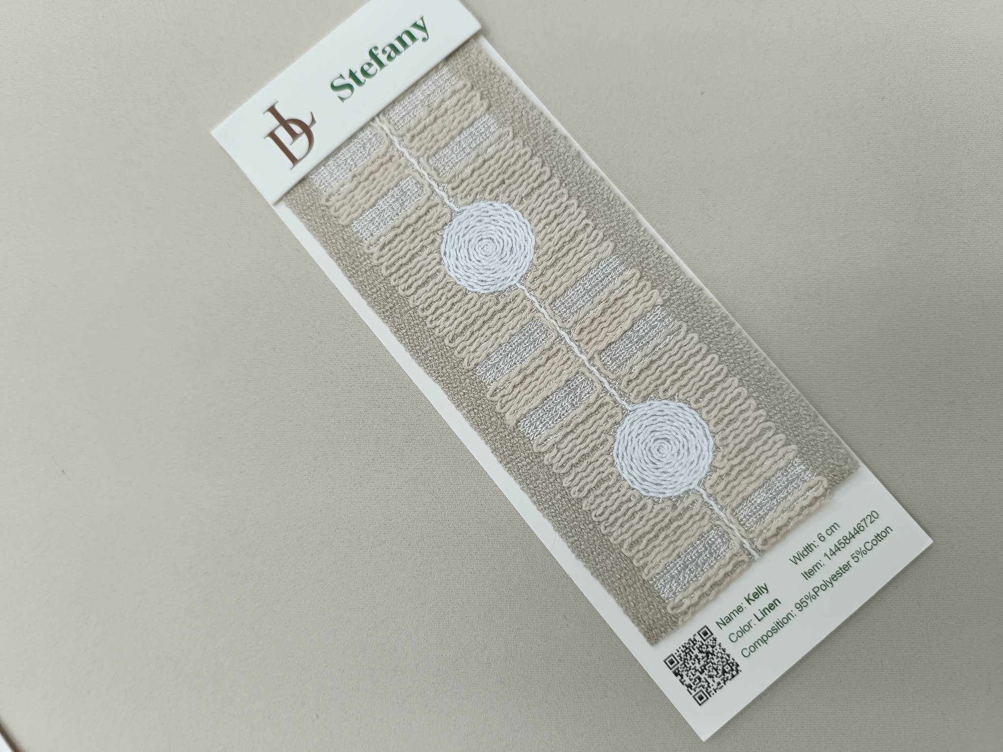 Kelly бордюр для штор Daylight, Геометрия от магазина Ткани Мира ✅