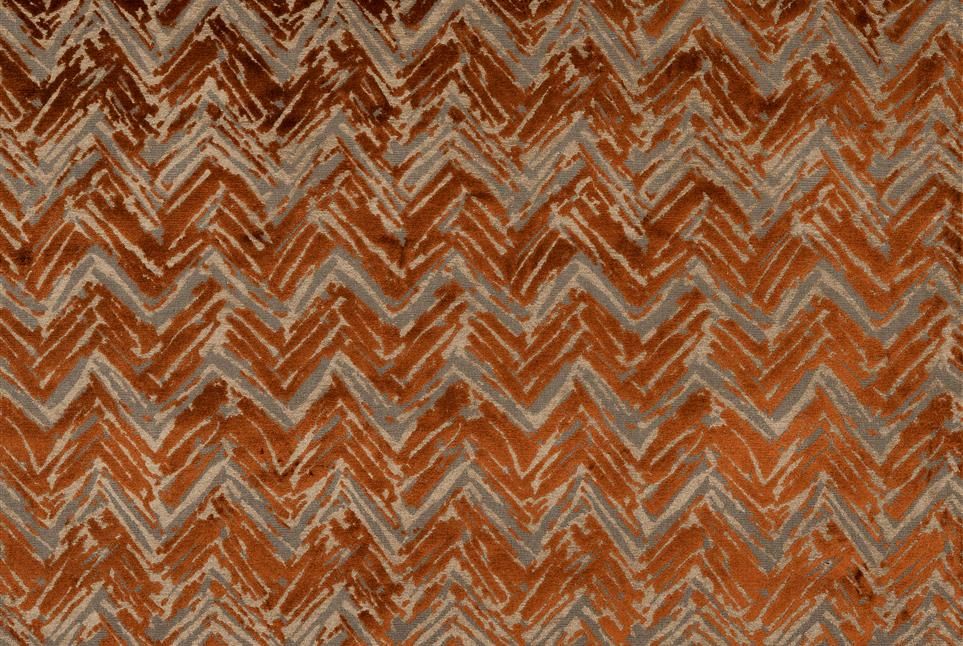 Mountain Deluxe My Chalet Sinabell ткань Fine, Волны-Зигзаги от магазина Ткани Мира ✅