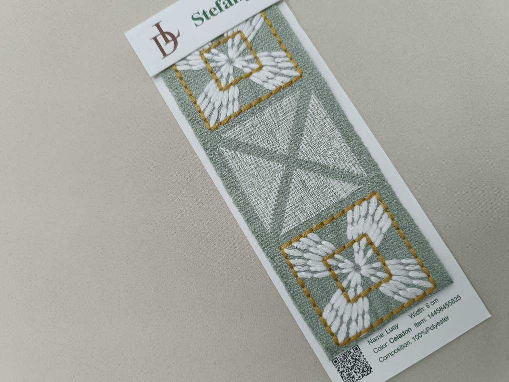 Lucy бордюр для штор Daylight, Геометрия от магазина Ткани Мира ✅