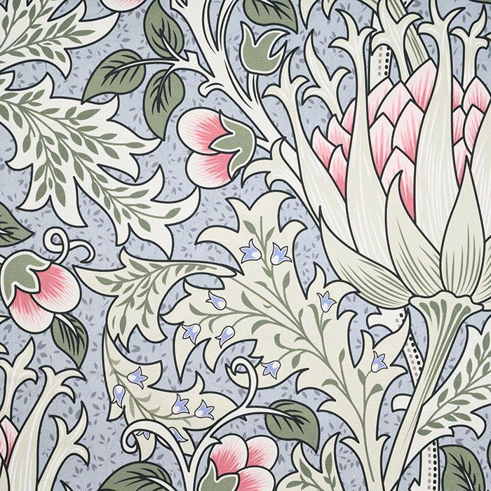 картинка Artichoke Slate Blue ткань Silver Studio 