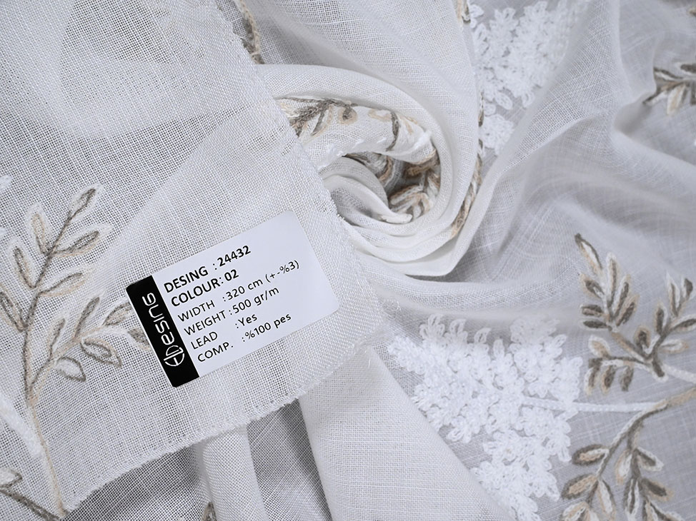 24432 ткань El Desing, Цветы-Растения от магазина Ткани Мира ✅