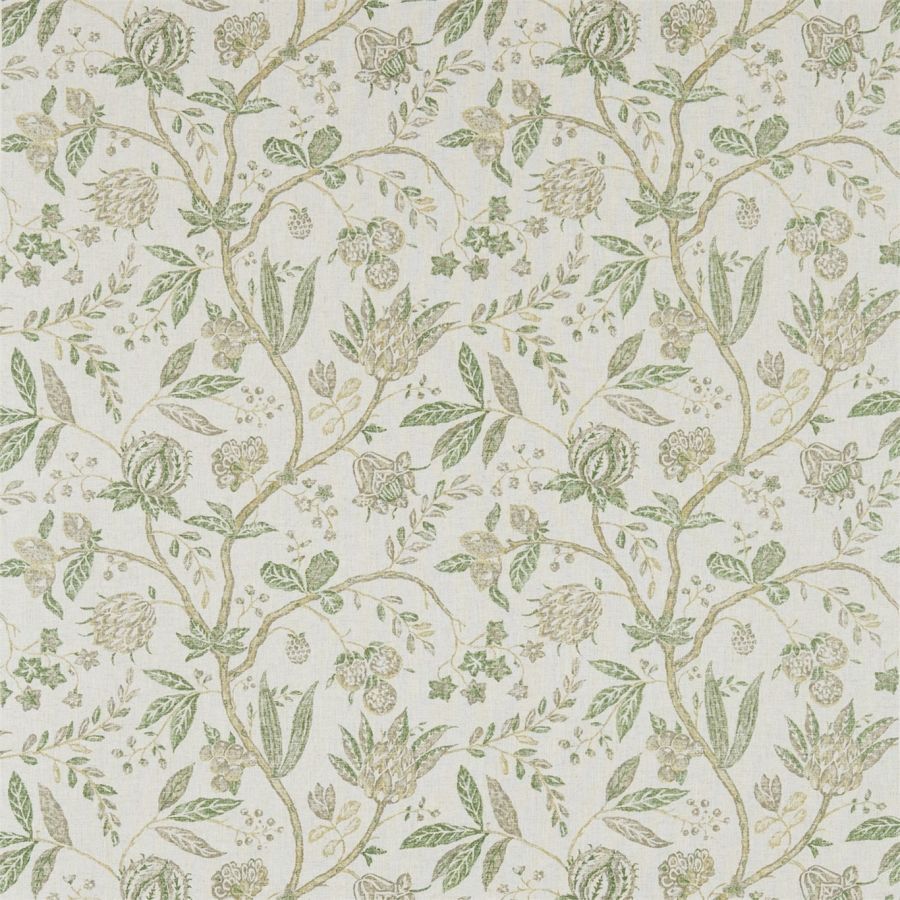 Ткань Sanderson 223974  Fabienne Prints & Embroideries, Цветы-Растения от магазина Ткани Мира ✅