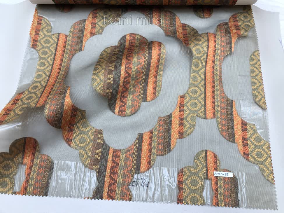 Ткань  Azteca 09, 19, 29, 39, 49, Абстракция от магазина Ткани Мира ✅