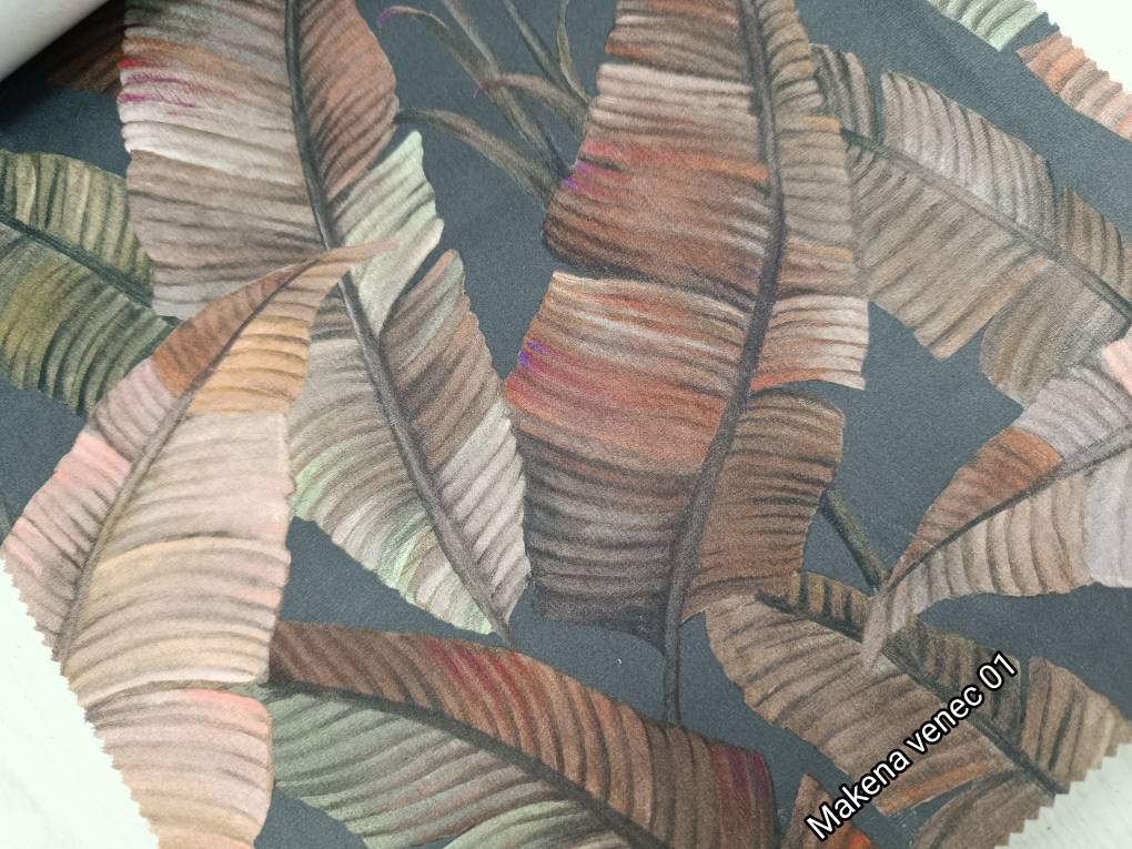 Makena Venec ткань Fabric club, Цветы-Растения от магазина Ткани Мира ✅