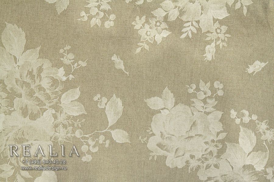 Romance MARBORE ткань Realia, Цветы-Растения от магазина Ткани Мира ✅