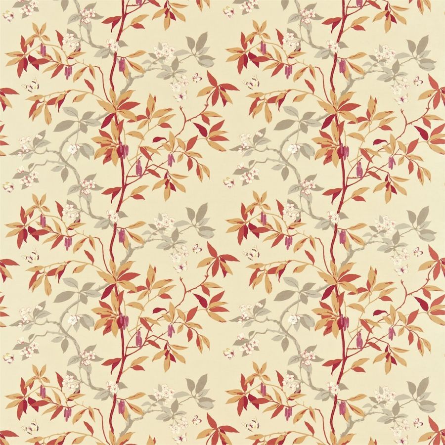 Ткань Sanderson 221945  Maycott Prints, Цветы-Растения от магазина Ткани Мира ✅