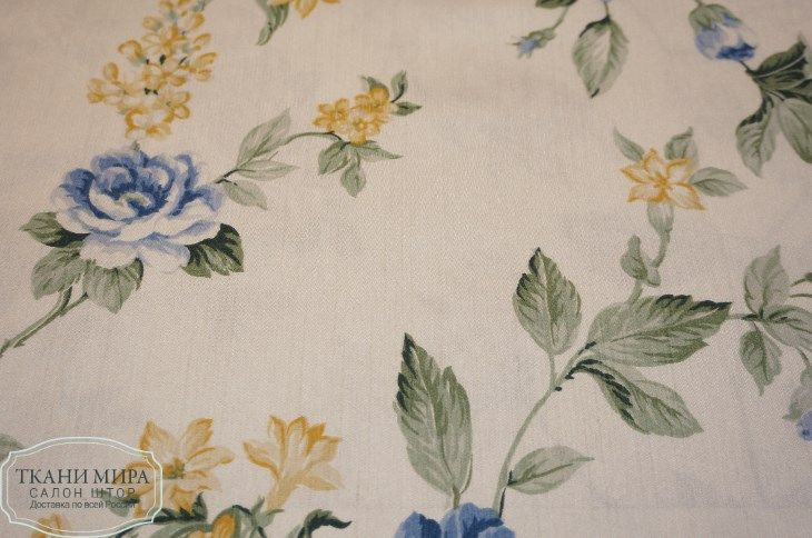 Ткань Corfu 10, 12, 14, 16, Цветы-Растения от магазина Ткани Мира ✅