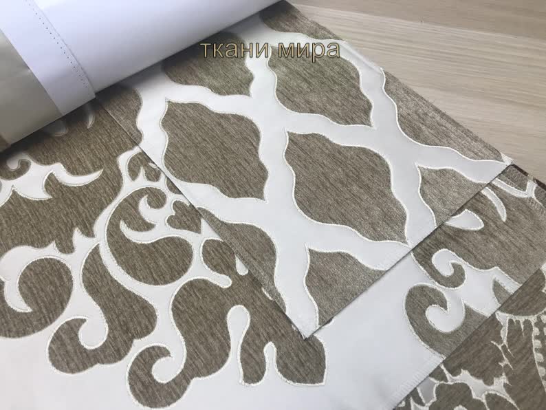 MOROCCO 03-07-11-16-20-24 ткань 5 Avenue, Волны-Зигзаги от магазина Ткани Мира ✅