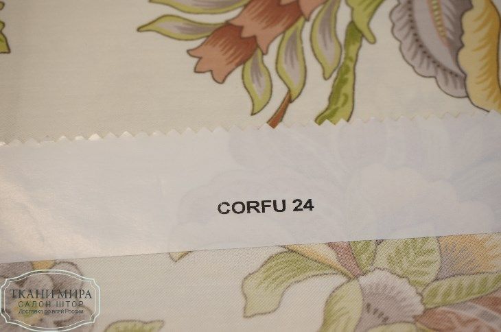 Ткань Corfu 18,20,22,24, Цветы-Растения от магазина Ткани Мира ✅