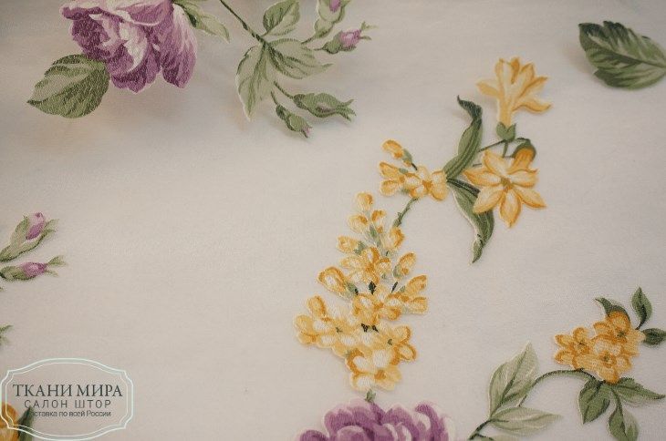 Ткань Corfu 09, 11, 13, 15, Цветы-Растения от магазина Ткани Мира ✅
