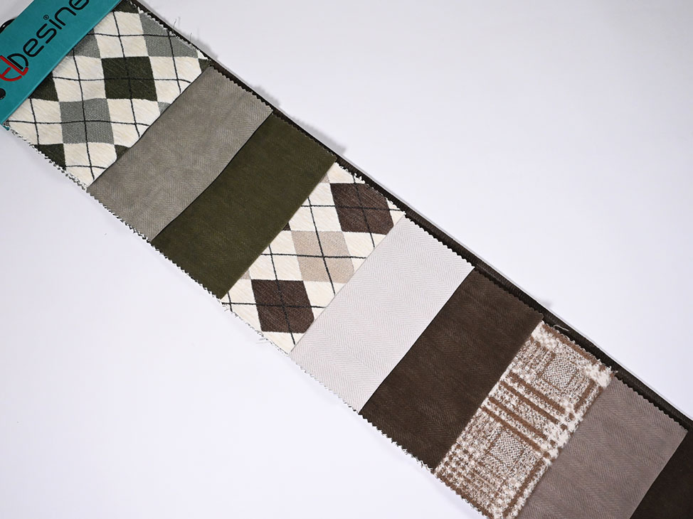 ROBERT ткань El Desing, Клетка от магазина Ткани Мира ✅