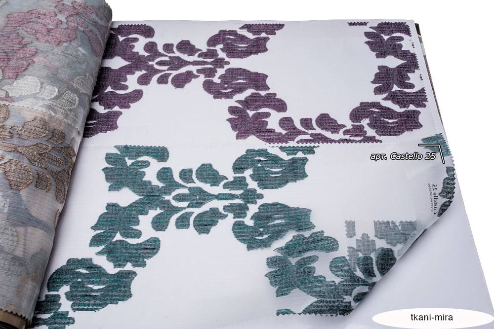 Castello 22,23,24,25,26,27,28 ткань 5 авеню, Цветы-Растения от магазина Ткани Мира ✅