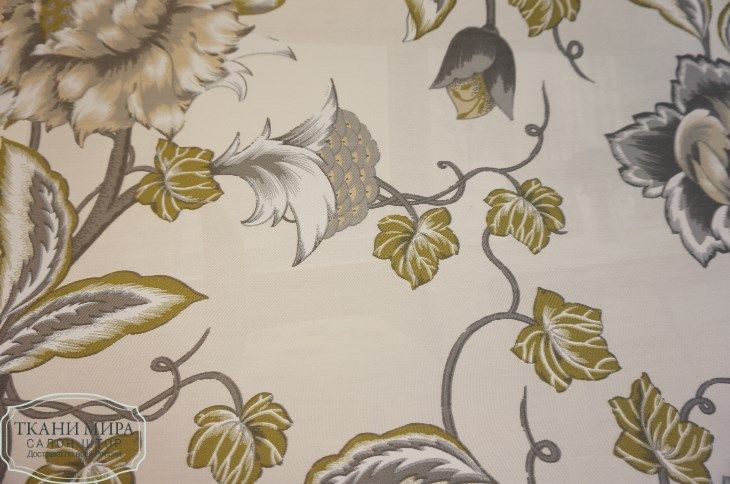 Ткань Corfu 26,28,30,32, Цветы-Растения от магазина Ткани Мира ✅