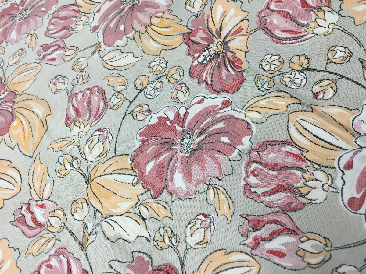 24501 ткань Perdevin, Цветы-Растения от магазина Ткани Мира ✅