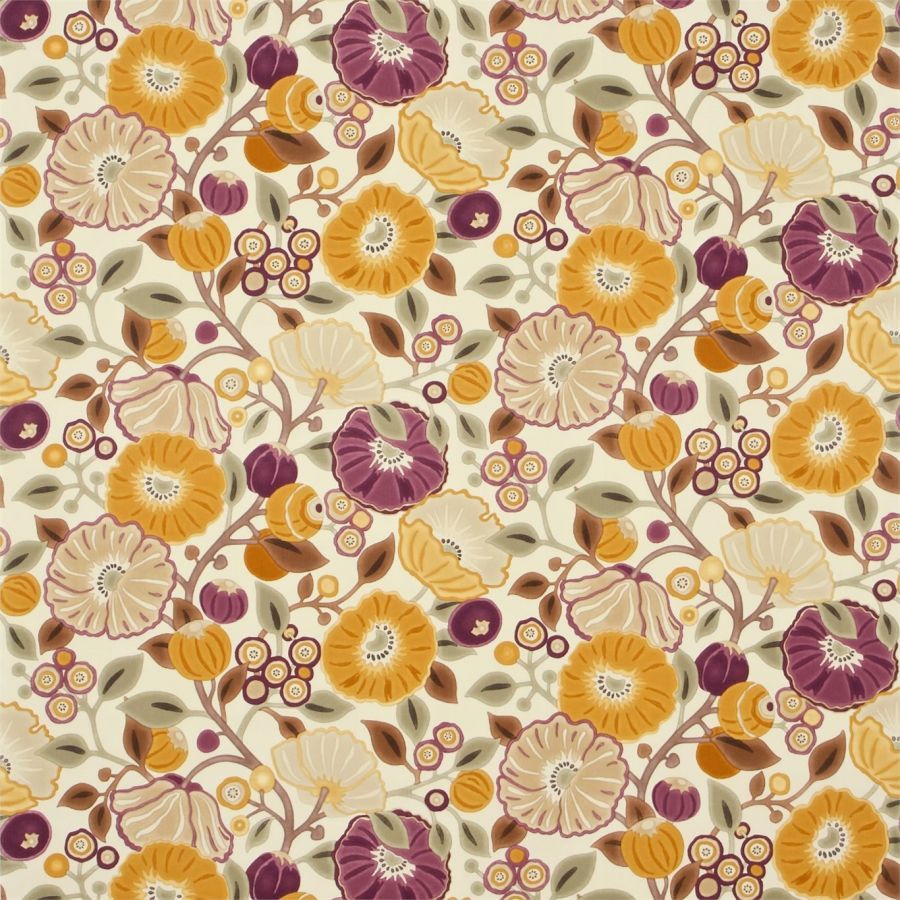 Ткань Sanderson DVIPTR201  Vintage, Цветы-Растения от магазина Ткани Мира ✅