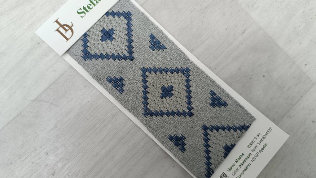 Moana бордюр для штор Daylight, Геометрия от магазина Ткани Мира ✅