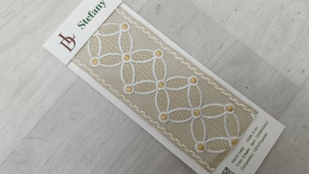 Lexy бордюр для штор Daylight, Геометрия от магазина Ткани Мира ✅