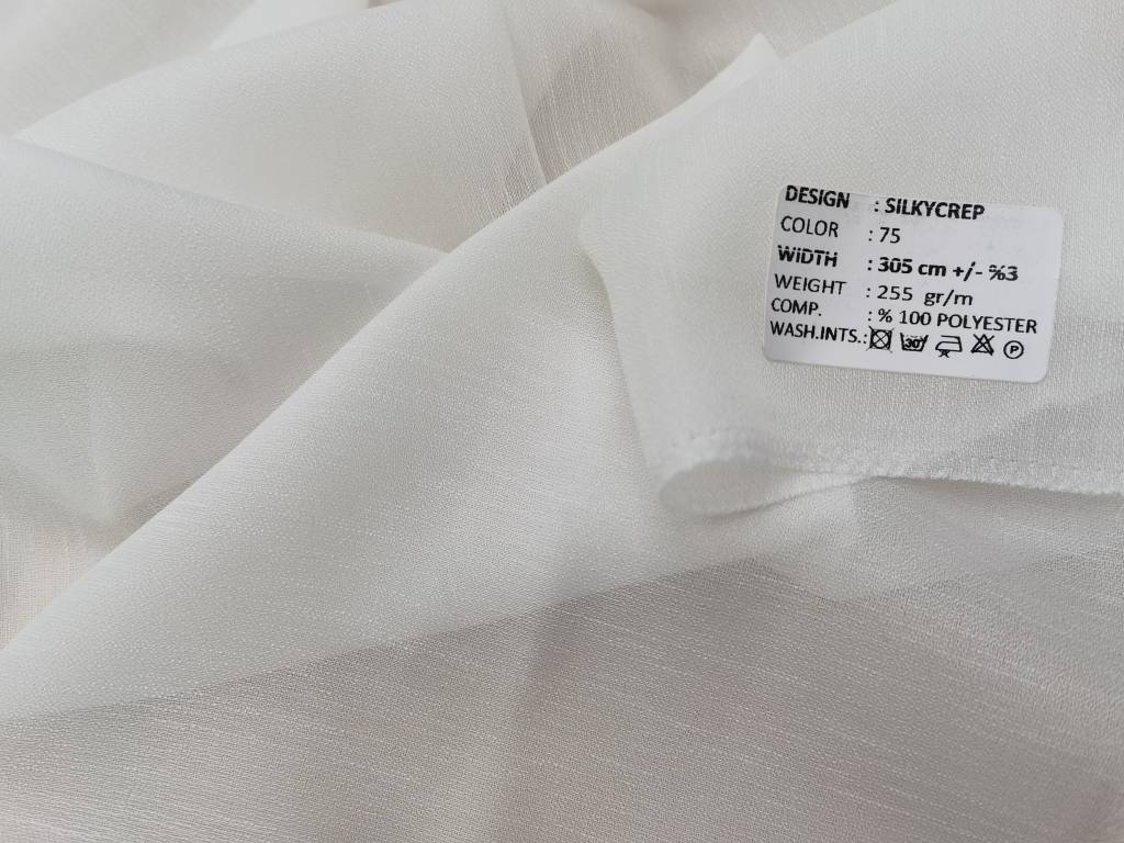 Silkycrep ткань Adeko, Однотонная от магазина Ткани Мира ✅